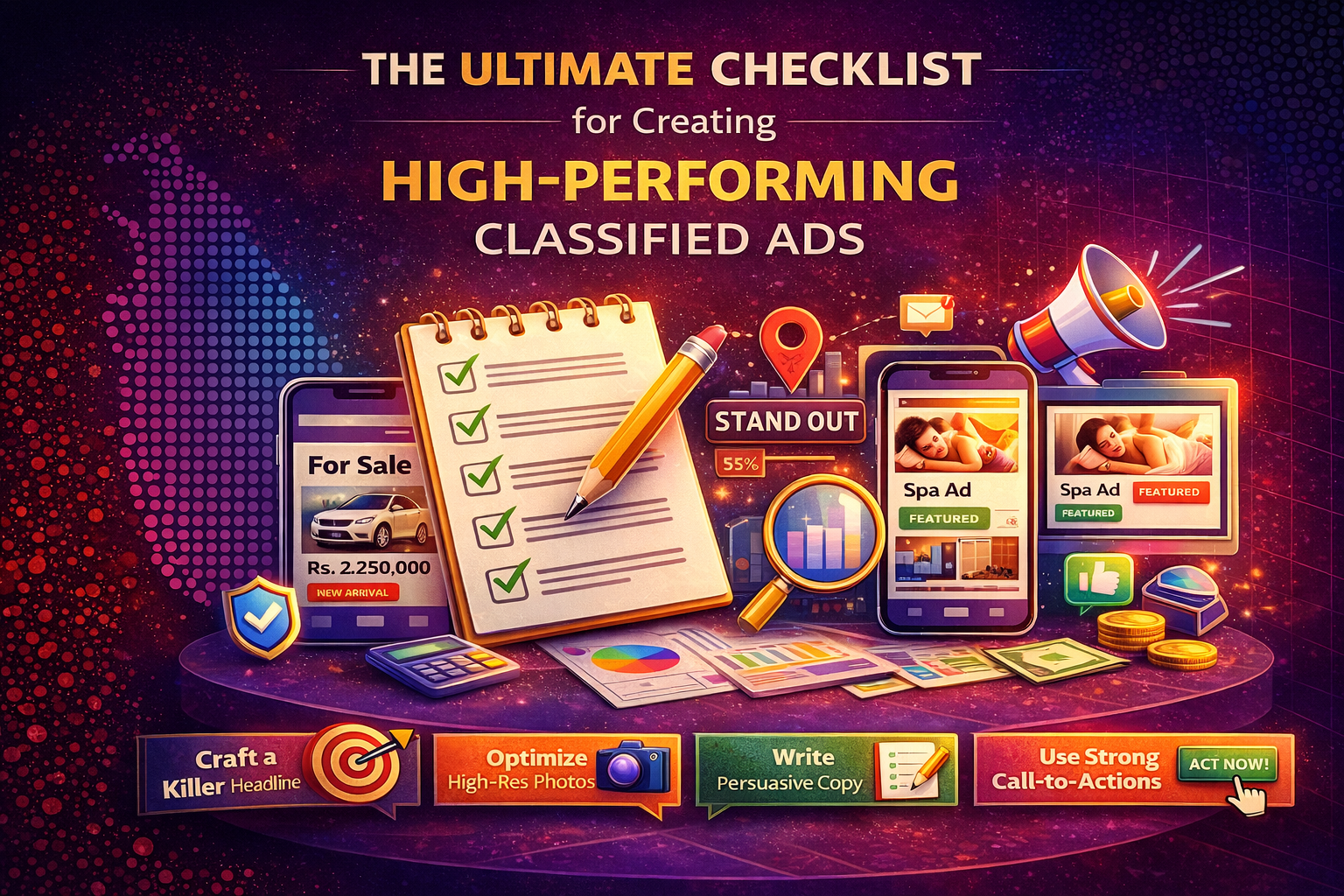 The Ultimate Checklist for Creating High-Performing Classified Lanka Ads