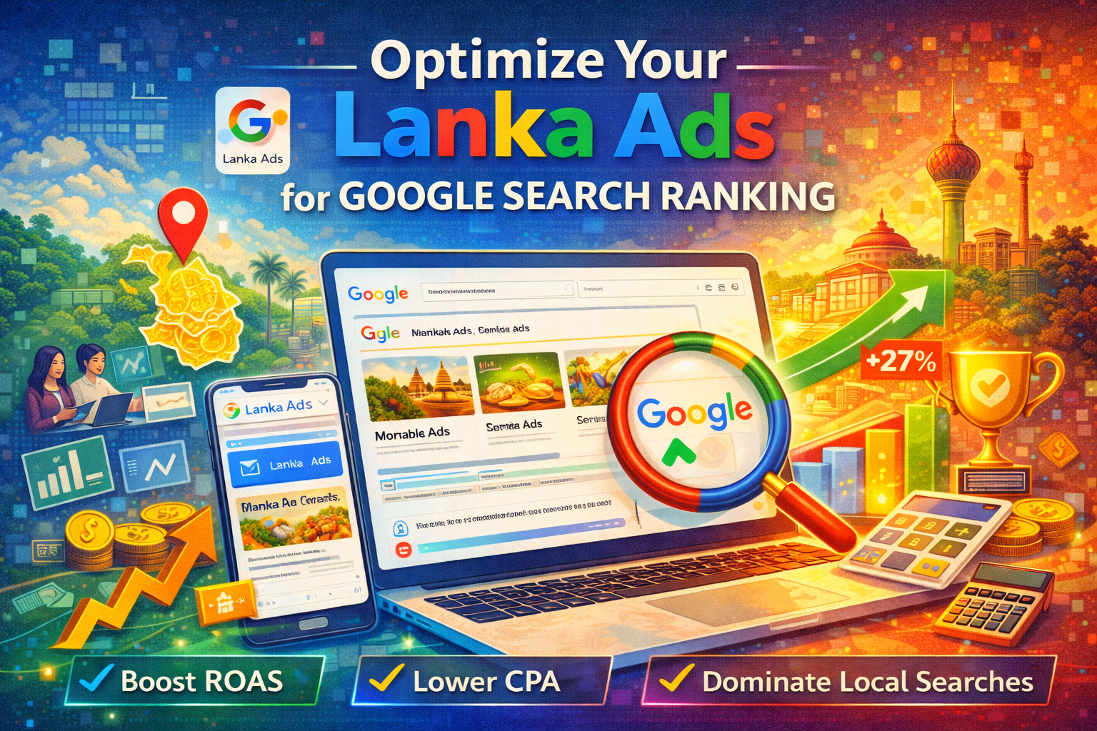 Optimizing Your Lanka Ads for Google Search Rankings