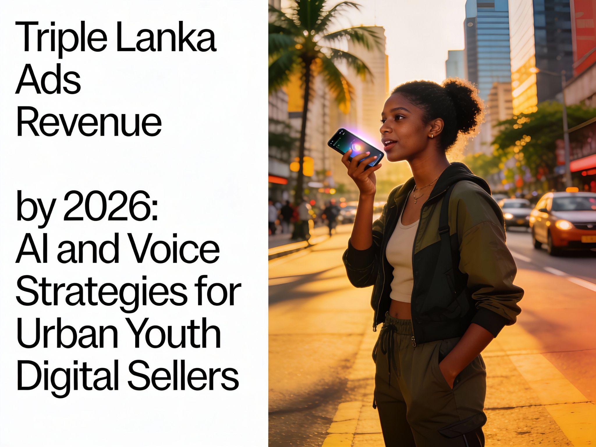 Triple Lanka Ad Revenue by 2026 - AI and Voice Strategies for Urban Youth Digital Sellers