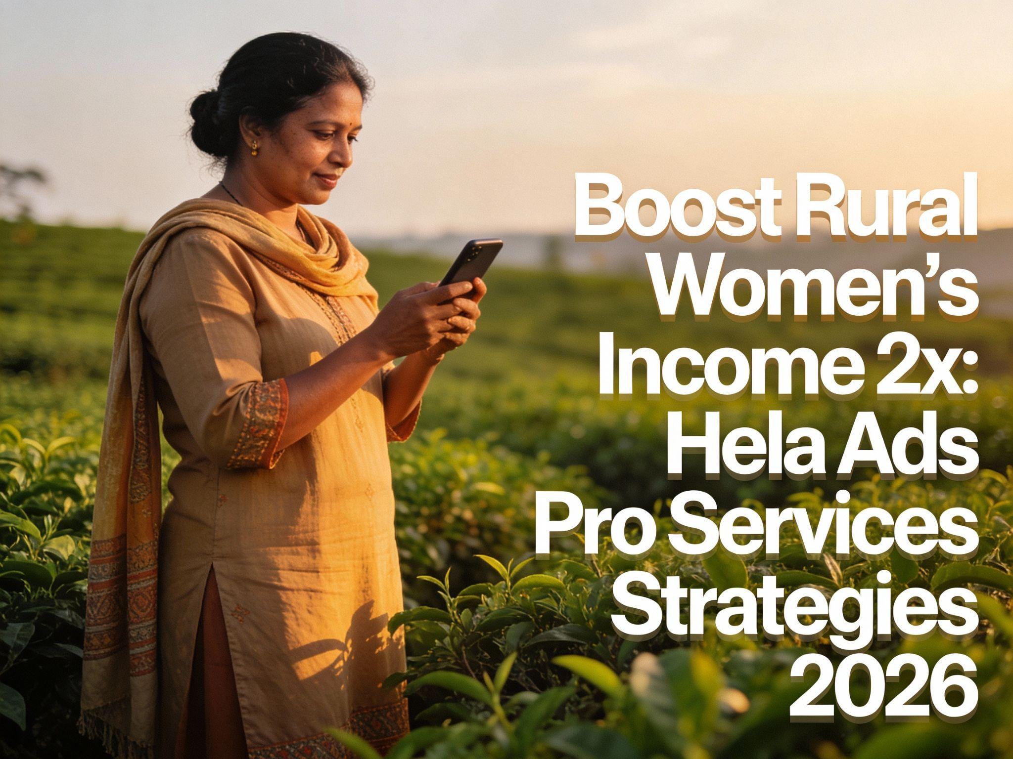 Boost Rural Women's Income : Hela Ads Pro Services Strategies 2026