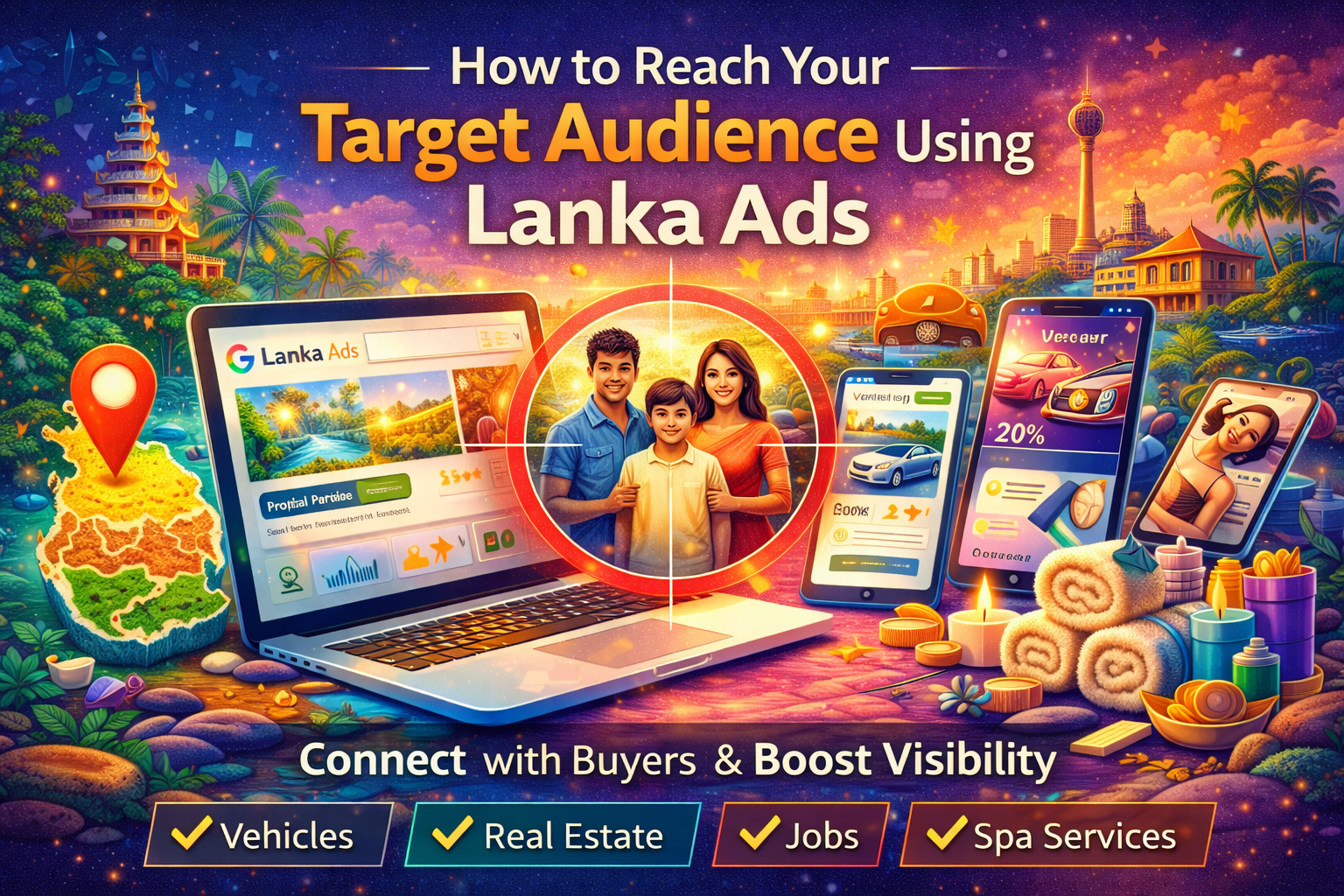 How to Reach Your Target Audience Using Lanka Ads