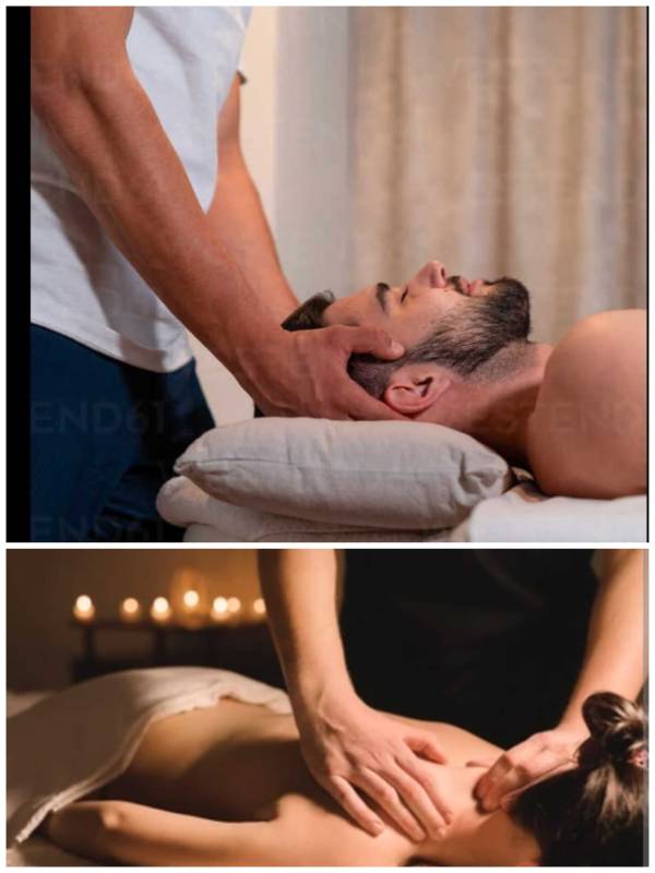 Male massage therapist